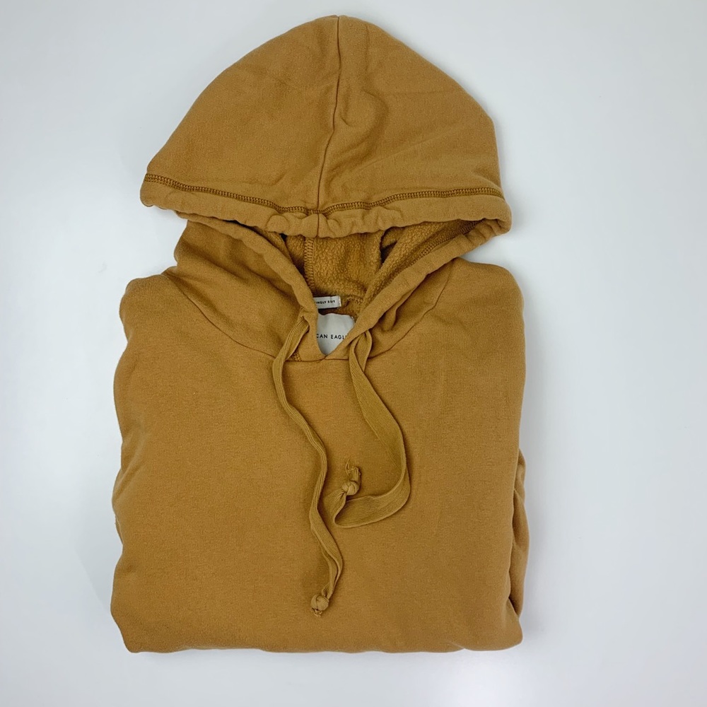 Brown American Eagle Hoodie